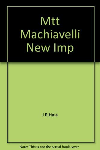 9780340166499: Machiavelli and Renaissance Italy