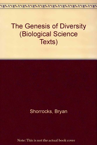 Stock image for The genesis of diversity (Biological Science Texts) for sale by Phatpocket Limited