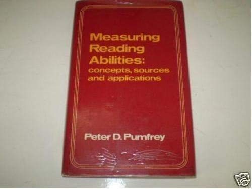 Beispielbild fr Measuring Reading Abilities zum Verkauf von Victoria Bookshop
