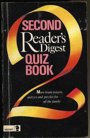 Stock image for SECOND READERS DIGEST QUIZ BK for sale by BennettBooksLtd