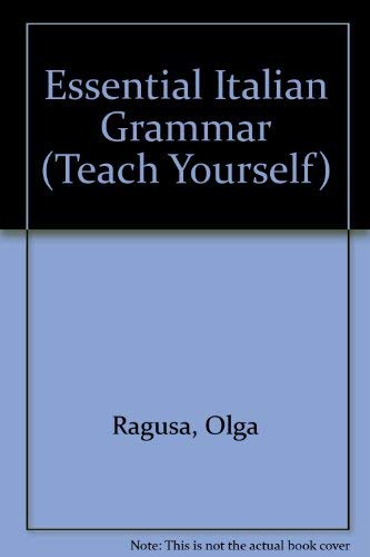 Beispielbild fr Teach Yourself Essential Italian Grammar zum Verkauf von ThriftBooks-Atlanta