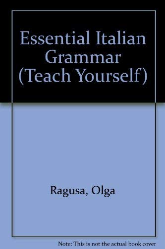 Imagen de archivo de Teach Yourself Essential Italian Grammar a la venta por ThriftBooks-Atlanta