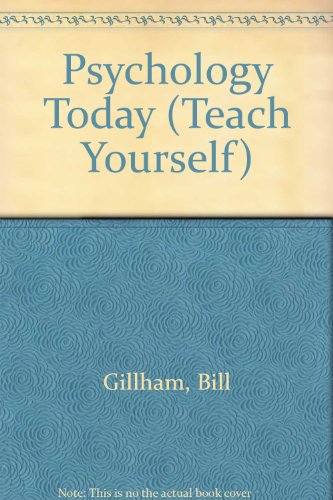 Stock image for Psychology Today (Teach Yourself) for sale by medimops