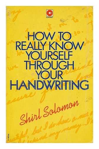 Immagine dell'editore per How to Really Know Yourself Through Your Handwriting (Coronet Books) venduto da AwesomeBooks
