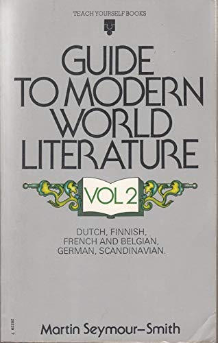 Stock image for Guide to Modern World Literature for sale by Better World Books