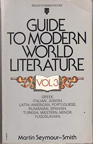 Stock image for Guide to Modern World Literature for sale by Better World Books: West