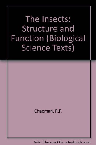 9780340203262: The Insects: Structure and Function (Biological Science Texts)