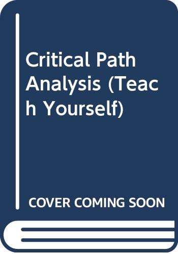 9780340212783: Critical path analysis (Teach yourself books)