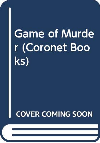 Imagen de archivo de A Game of Murder a la venta por De Pee Books