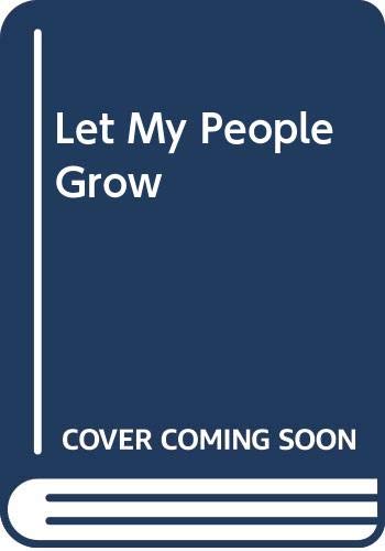 Beispielbild fr Let My People Grow (Ecclesia books) zum Verkauf von medimops