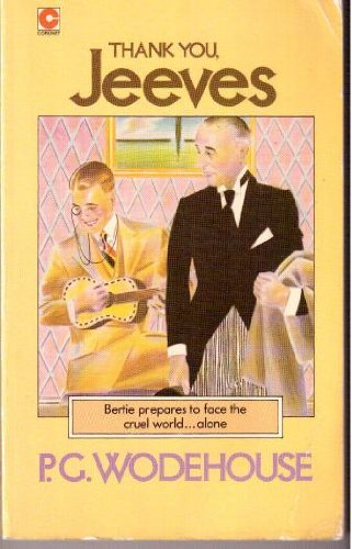 Stock image for Thank You, Jeeves (Coronet Books) for sale by medimops