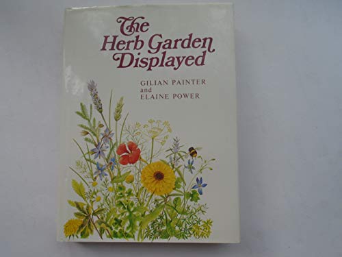 The herb garden displayed