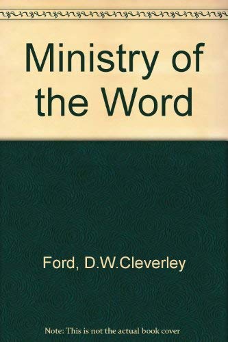 Stock image for Ministry of the Word for sale by AwesomeBooks