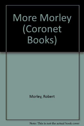 Beispielbild fr More Morley (Coronet Books) zum Verkauf von AwesomeBooks