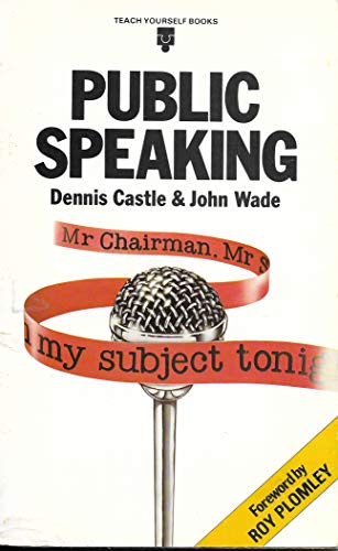 Stock image for Public Speaking. Teach Yourself Book for sale by The London Bookworm