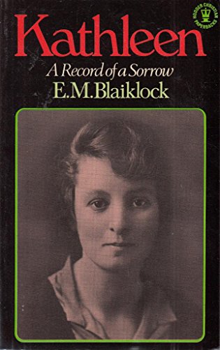 Beispielbild fr Kathleen: Record of a Sorrow zum Verkauf von Anybook.com