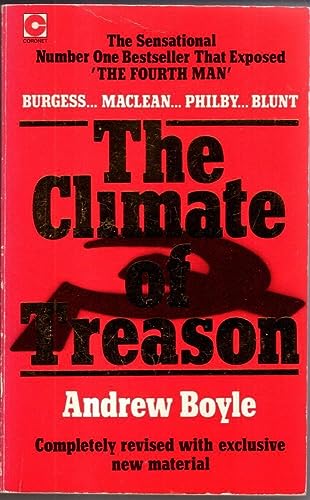 Beispielbild fr The Climate of Treason (Coronet Books) zum Verkauf von AwesomeBooks