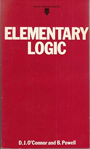 9780340258248: Elementary Logic