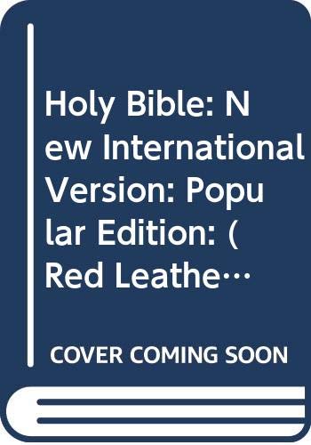 9780340258521: Holy Bible: New International Version: Popular Edition: (Red Leatherette)