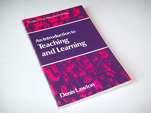 Beispielbild fr An Introduction to Teaching and Learning (Studies in teaching & learning) zum Verkauf von AwesomeBooks