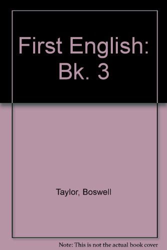 First English: Book 3 (9780340262252) by Taylor, B.; Chamberlain, Margaret; Spence, Geraldine