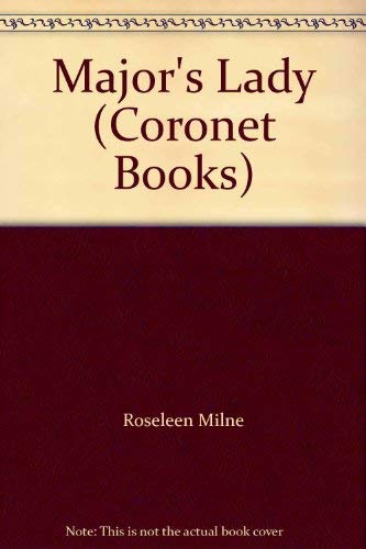 9780340266724: Major's Lady (Coronet Books)