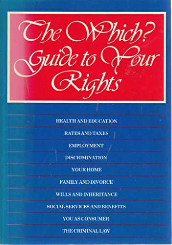 Beispielbild fr Which? Guide to Your Rights zum Verkauf von Re-Read Ltd