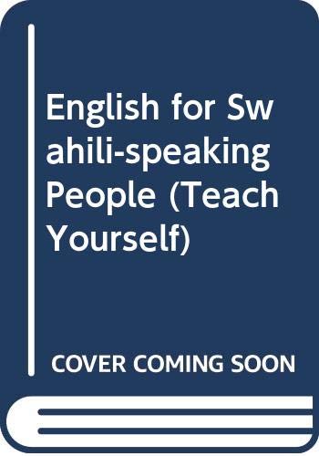 English for Swahili-speaking People (Teach Yourself) (9780340268384) by D.V. Perrott