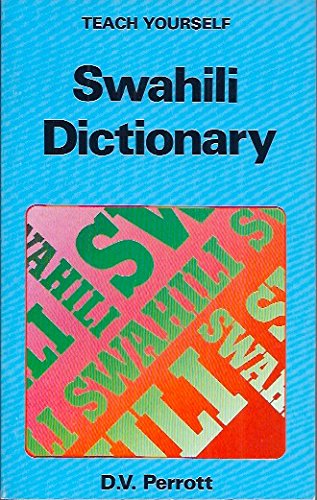Stock image for Teach Yourself : Swahili Dictionary (Swahili-Engli for sale by N. Fagin Books