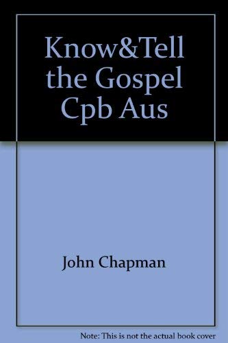 9780340271803: Know&Tell the Gospel Cpb Aus