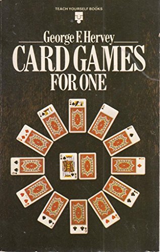 Beispielbild fr Card Games for One: Patiences - Solitaires (Teach Yourself) zum Verkauf von WorldofBooks