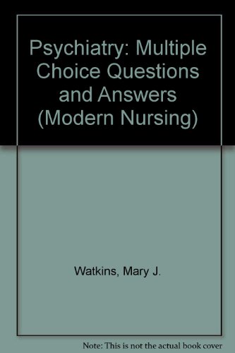 9780340287071: Psychiatry: Multiple Choice Questions and Answers (Modern Nursing S.)