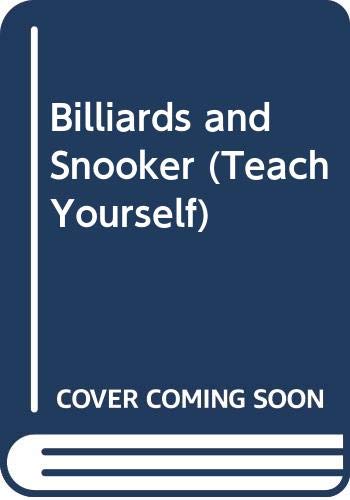 Billiards and Snooker (Teach Yourself) (9780340324356) by Richard Holt