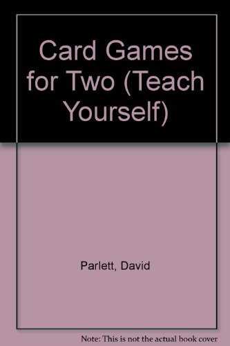 Stock image for Card Games for Two (Teach Yourself) for sale by Bahamut Media