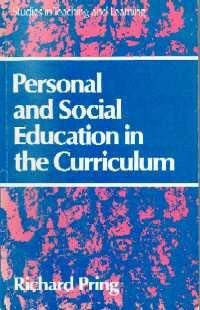 Imagen de archivo de Personal and Social Education in the Curriculum a la venta por Better World Books