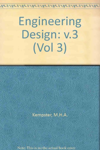 Imagen de archivo de Engineering Design: v.3: Vol 3 a la venta por AwesomeBooks