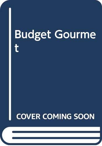 Stock image for Budget Gourmet for sale by WorldofBooks