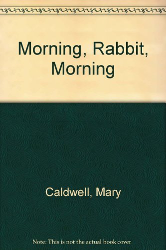 9780340348079: Morning, Rabbit, Morning