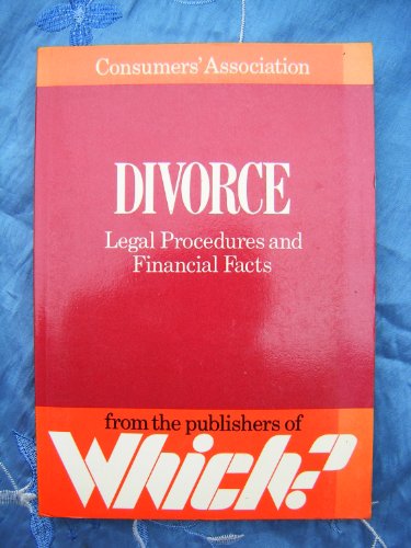 9780340352489: Divorce: Legal Procedures and Financial Facts