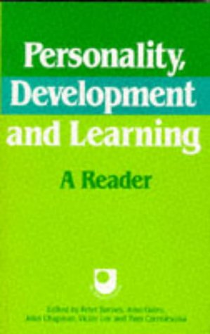 Imagen de archivo de Personality, Development and Learning. a la venta por Little Owl Books