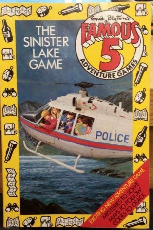 Stock image for The Sinister Lake Game: Based on Enid Blyton's Five on a Hike Together (Adventure Game Book Series) for sale by GF Books, Inc.
