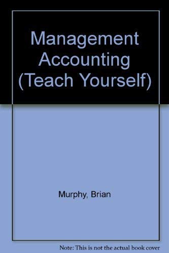 Beispielbild fr Management Accounting (Teach Yourself) zum Verkauf von WorldofBooks