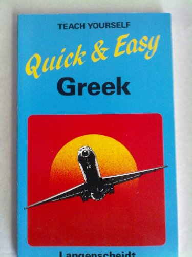 Beispielbild fr TY Quick & Easy Greek (TYQE) zum Verkauf von AwesomeBooks