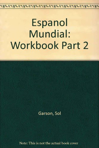 Stock image for Espanol Mundial 2: Workbook A (Pt. 2) (Spanish Edition) for sale by Phatpocket Limited