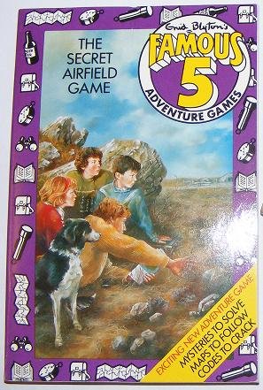 9780340396544: The Secret Airfield Game: Adventure Games Book : Based on Enid Blyton's Five Go to Billycock Hill (Famous Five Adventure Games)
