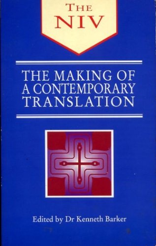 Stock image for The Making of a Contemporary Translation for sale by Better World Books: West