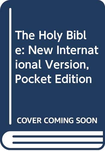 9780340402894: The Holy Bible, New International Version: Pocket Edition
