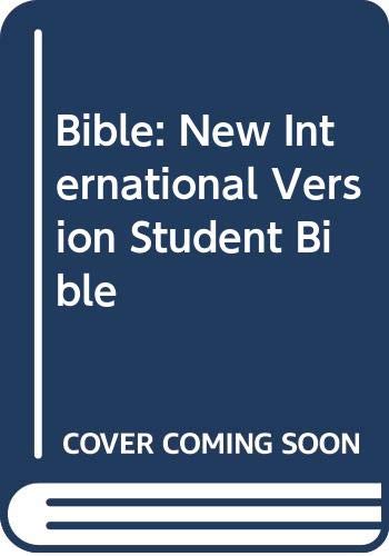 Beispielbild fr New International Version Student Bible zum Verkauf von WorldofBooks