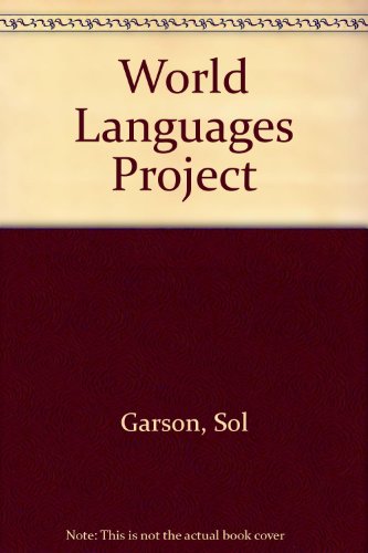 Stock image for World Languages Project for sale by AwesomeBooks