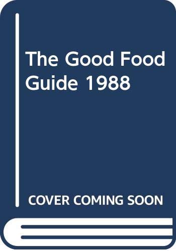 9780340413609: The Good Food Guide 1988